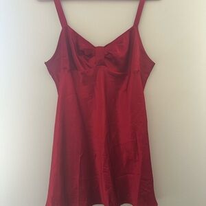 Victoria’s Secret Angels Red Slip Dress